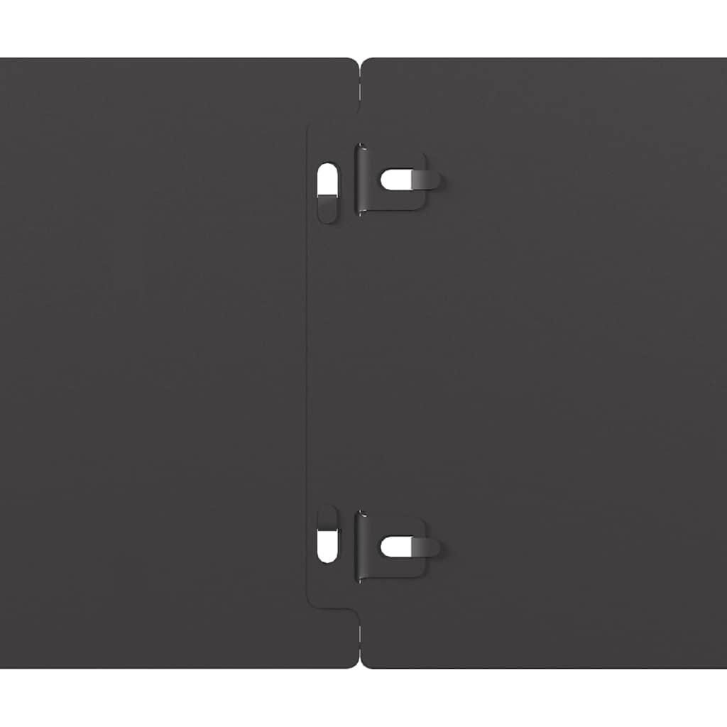 Plenkanter 50 stk svart 15x103 cm kaldvalset stål