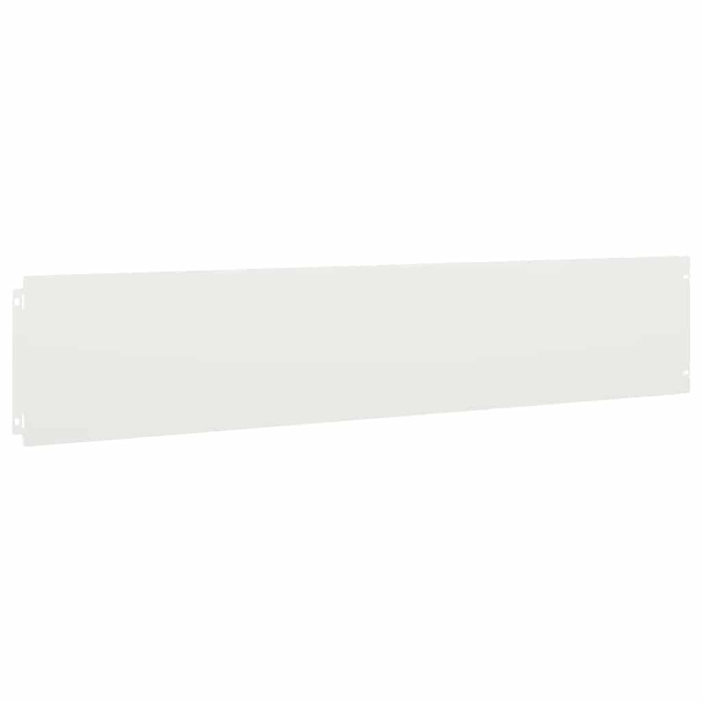 Plenkanter 10 stk hvit 20x103 cm kaldvalset stål
