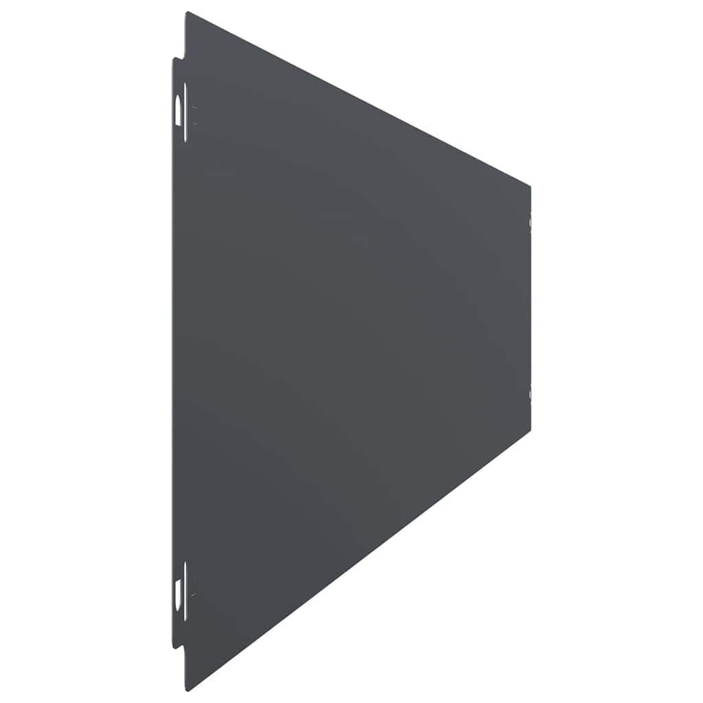 Plenkanter 10 stk antrasitt 20x103 cm kaldvalset stål