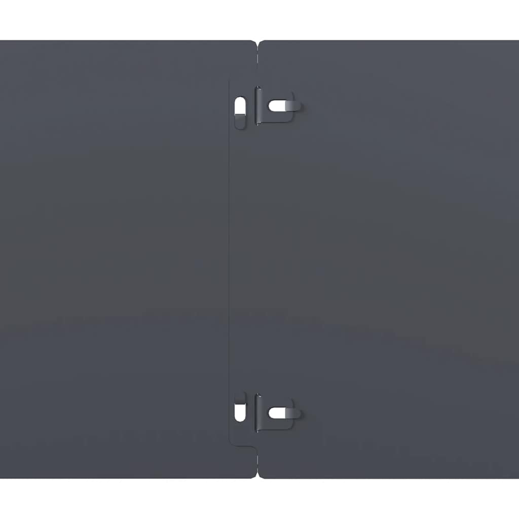 Plenkanter 10 stk antrasitt 20x103 cm kaldvalset stål