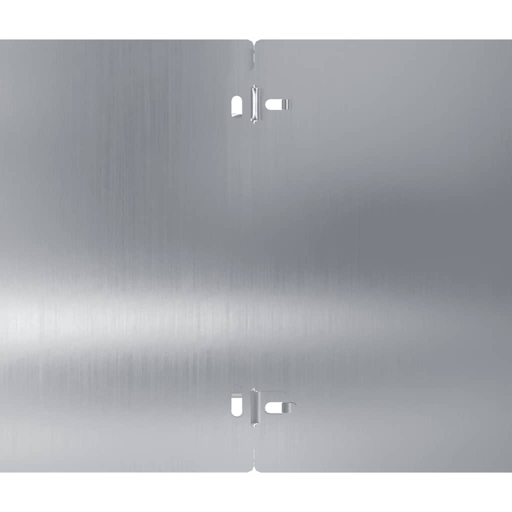 Plenkanter 10 stk 20x103 cm galvanisert stål
