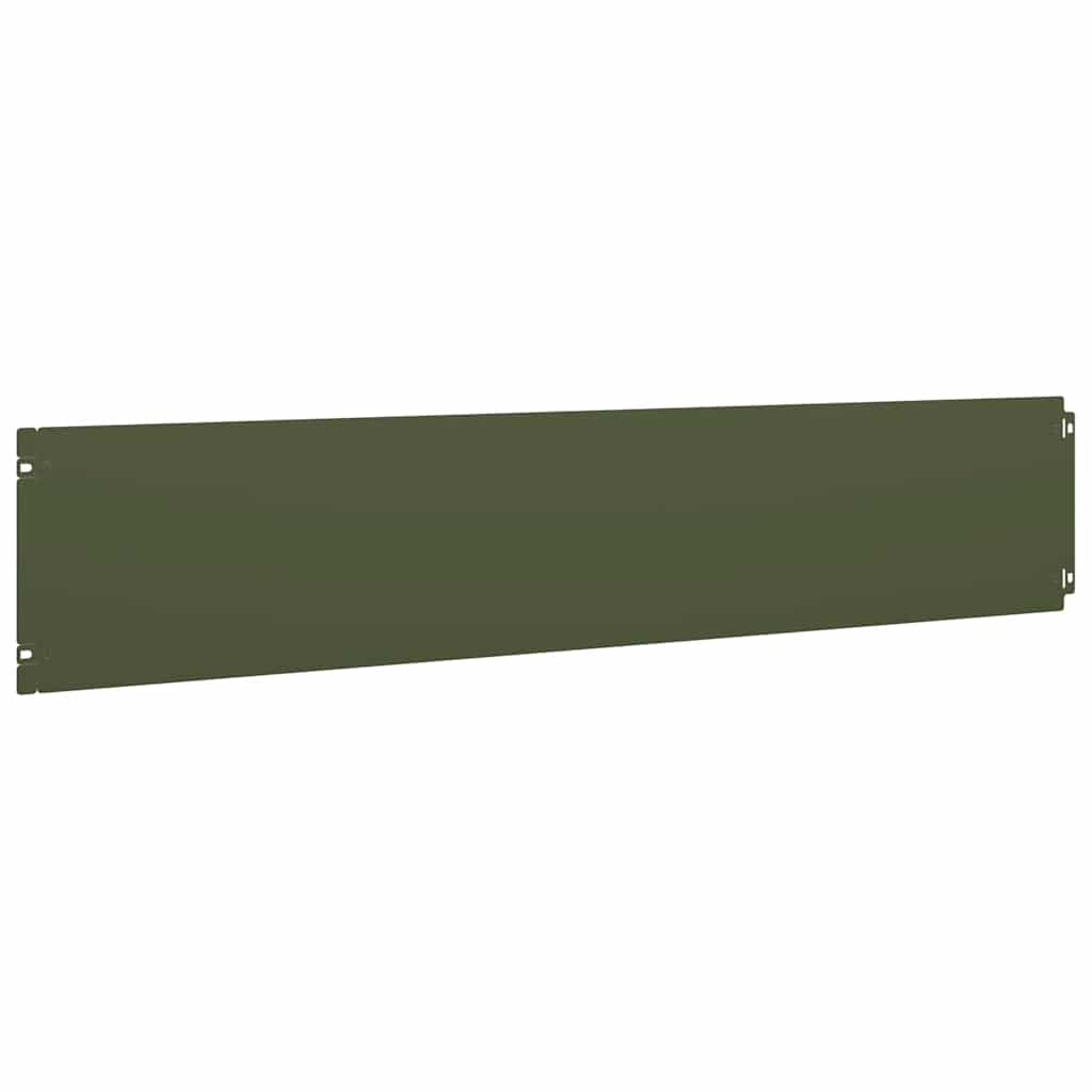 Plenkanter 30 stk olivengrønn 20x103 cm kaldvalset stål