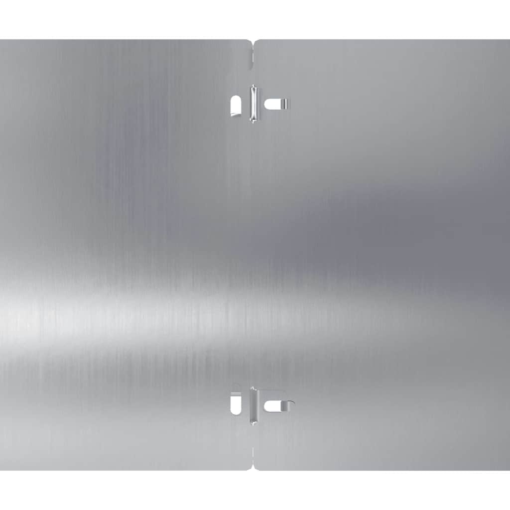 Plenkanter 30 stk 20x103 cm galvanisert stål