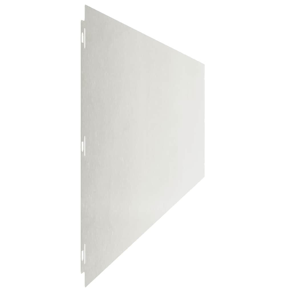 Plenkanter 10 stk 25x103 cm rustfritt stål