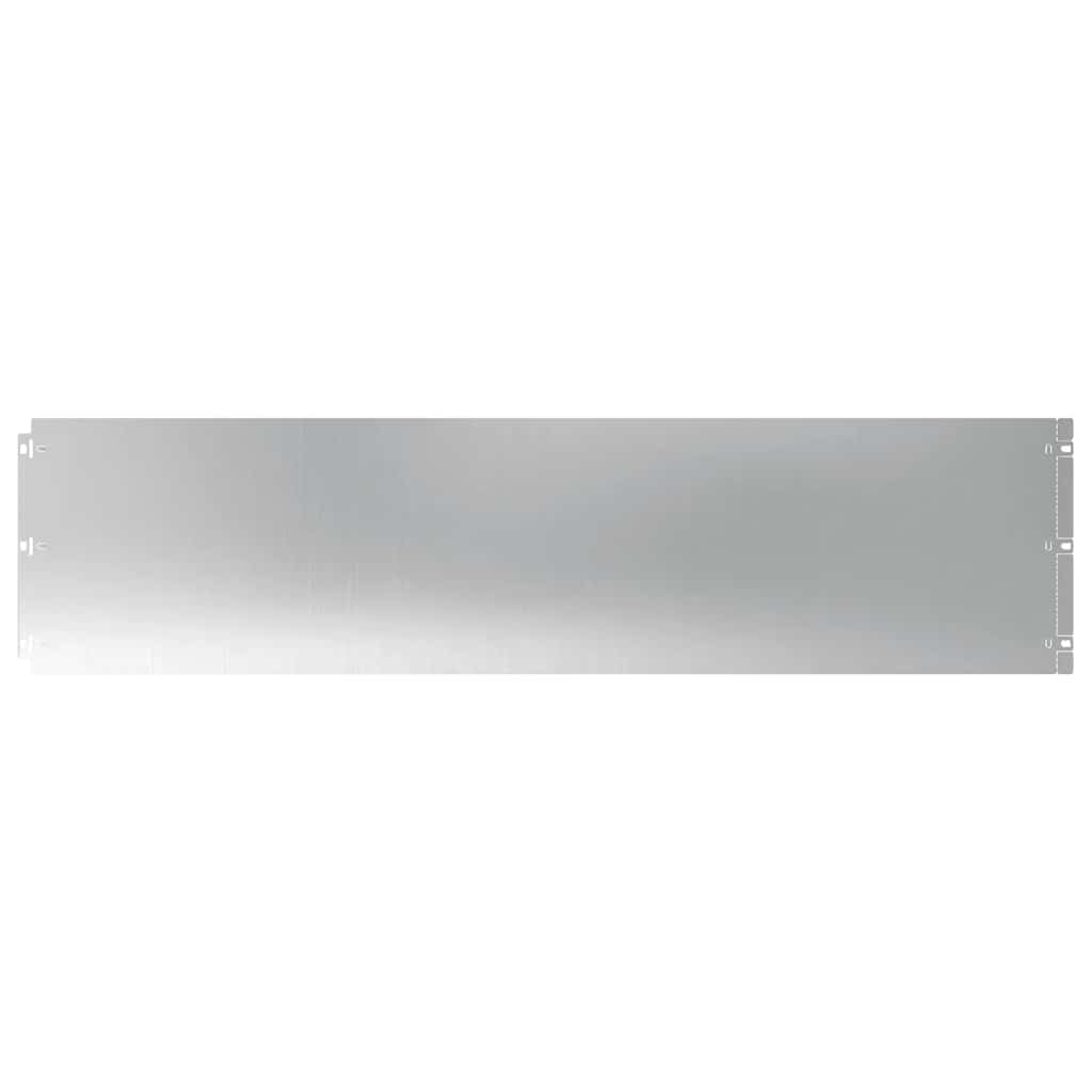 Plenkanter 10 stk 25x103 cm galvanisert stål