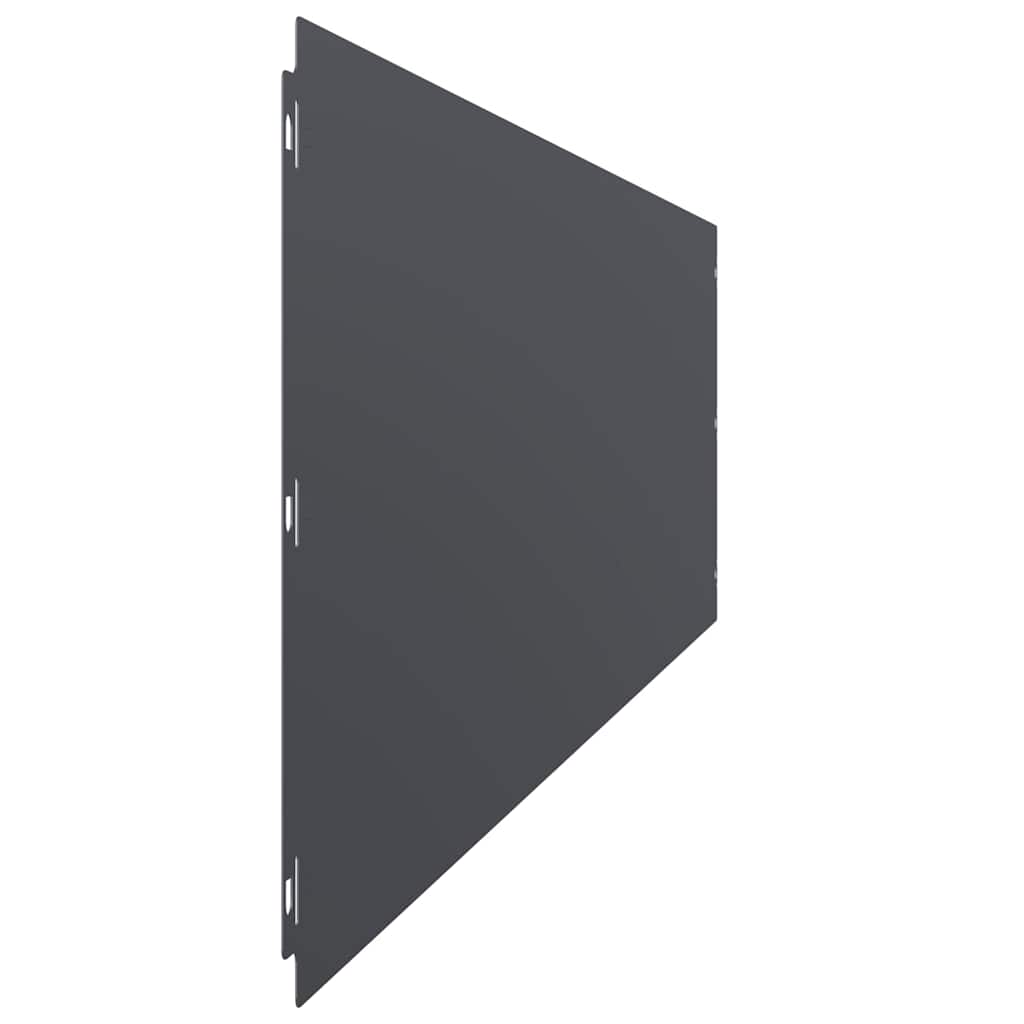 Plenkanter 20 stk antrasitt 25x103 cm kaldvalset stål