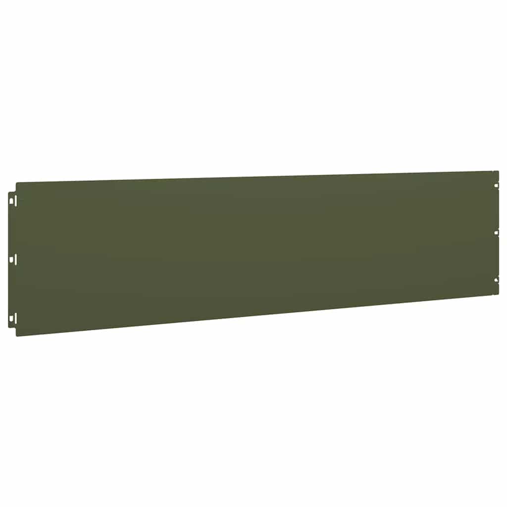 Plenkanter 20 stk olivengrønn 25x103 cm kaldvalset stål