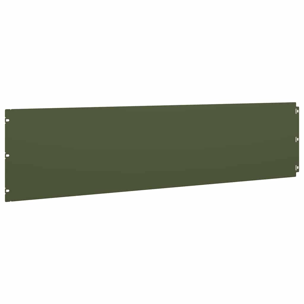 Plenkanter 20 stk olivengrønn 25x103 cm kaldvalset stål