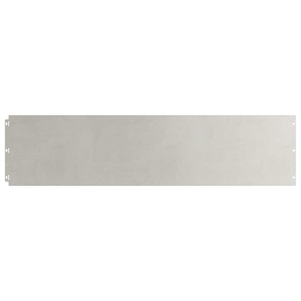 Plenkanter 20 stk 25x103 cm rustfritt stål
