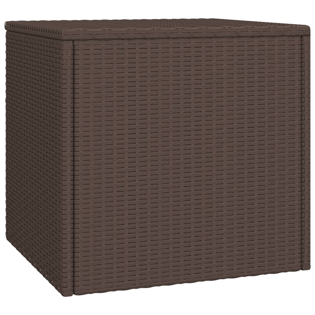 Sidebord for hage 3 stk brun polyrotting