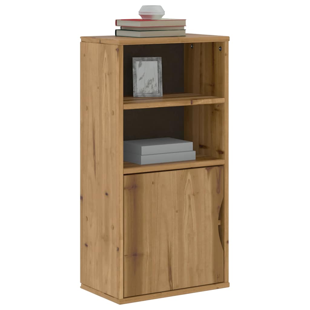 Sideskap ODDA 40x24x79 cm heltre furu