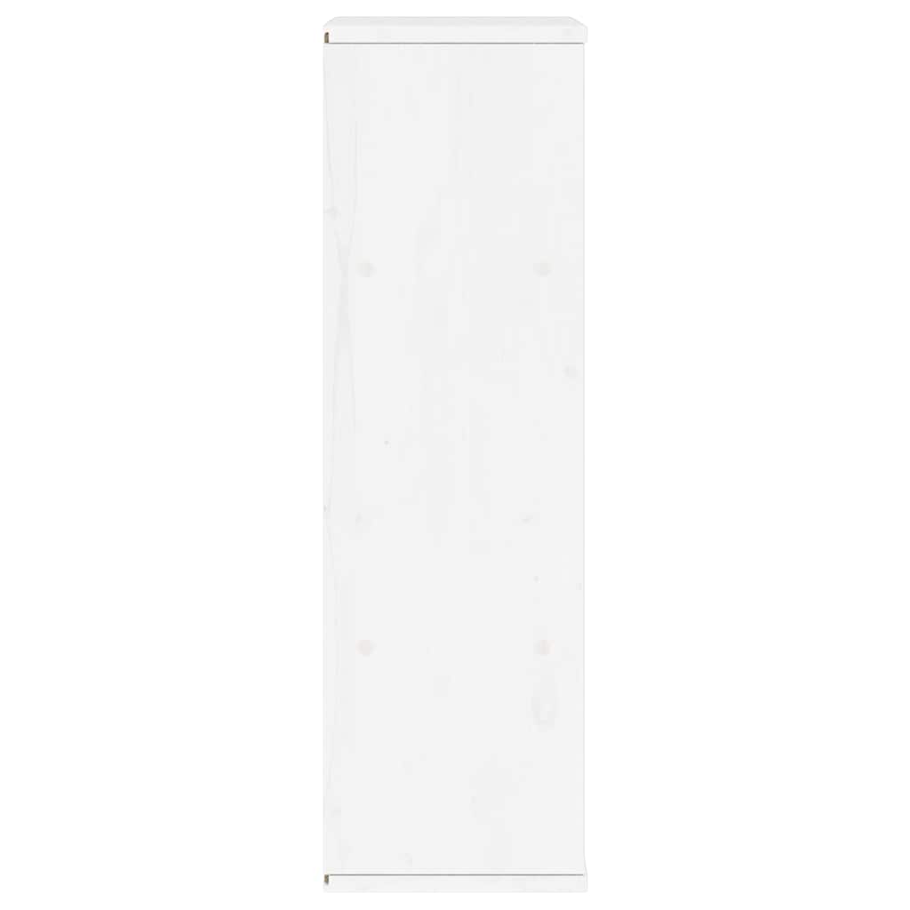 Sideskap ODDA hvit 40x24x79 cm heltre furu