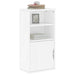 Sideskap ODDA hvit 40x24x79 cm heltre furu