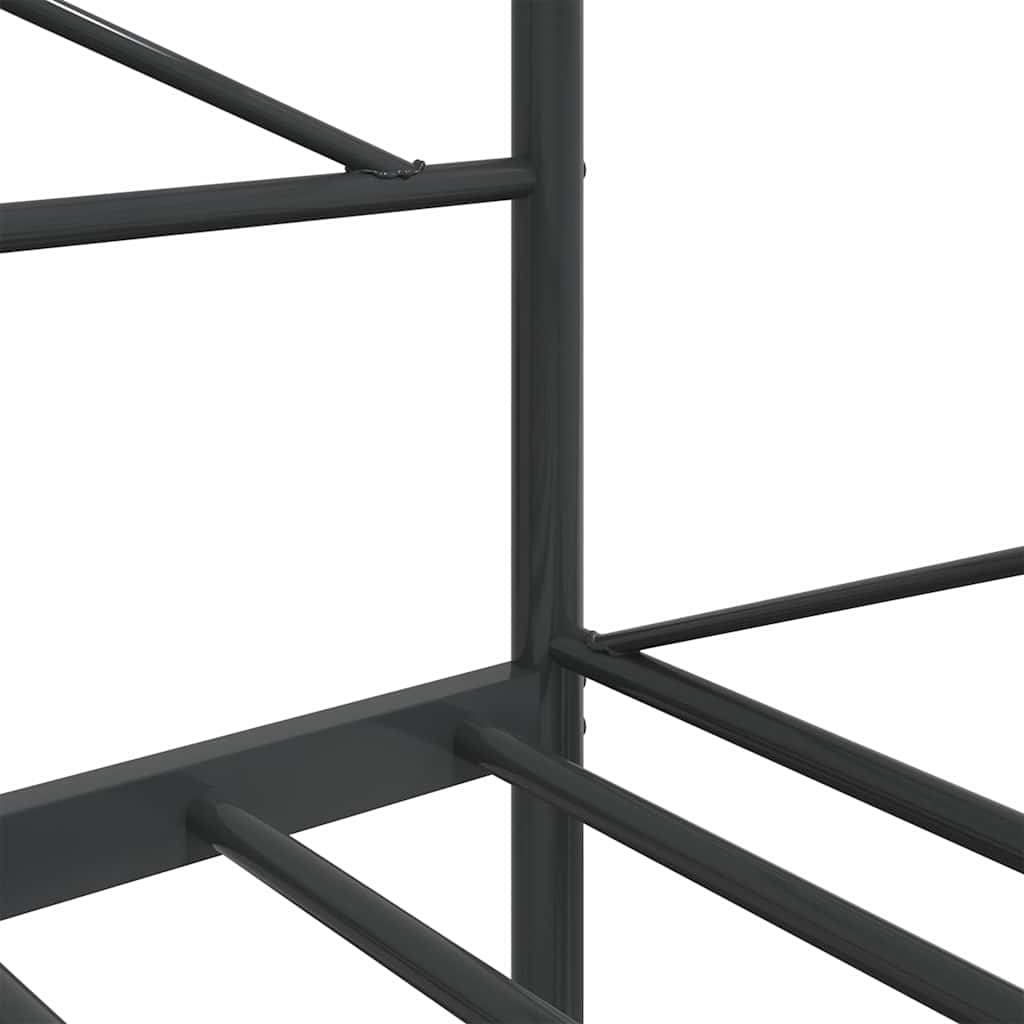 Dagseng uten madrass svart 107x203 cm stål