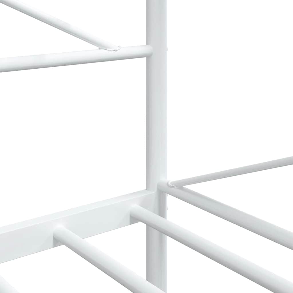 Dagseng uten madrass hvit 107x203 cm stål