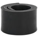 Gummikant for snøplog svart 120x8x1 cm