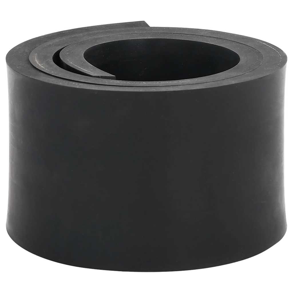 Gummikant for snøplog svart 120x8x1 cm