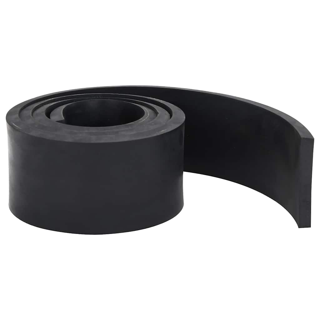 Gummikant for snøplog svart 150x8x1 cm