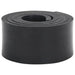 Gummikant for snøplog svart 180x10x1 cm