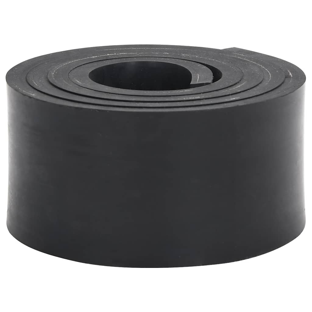 Gummikant for snøplog svart 180x10x1 cm