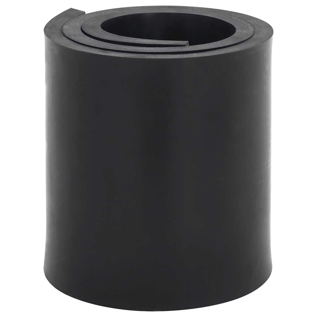 Gummikant for snøplog svart 100x15x1 cm