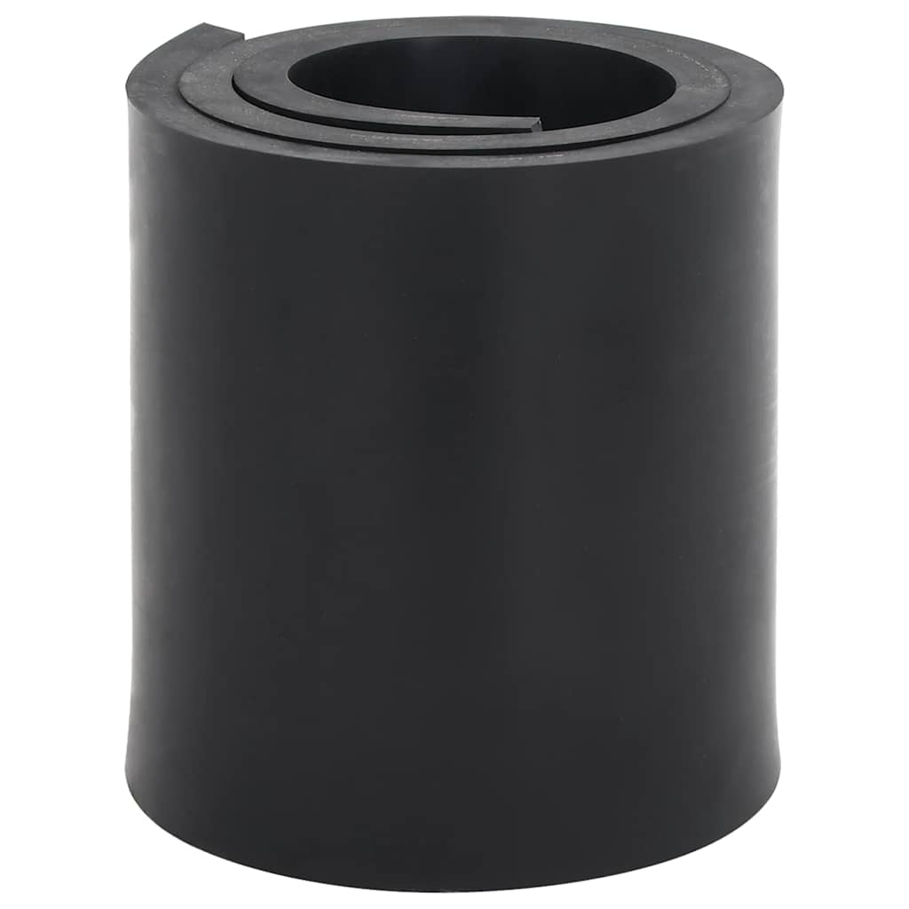 Gummikant for snøplog svart 120x15x1 cm