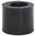 Gummikant for snøplog svart 200x15x1 cm