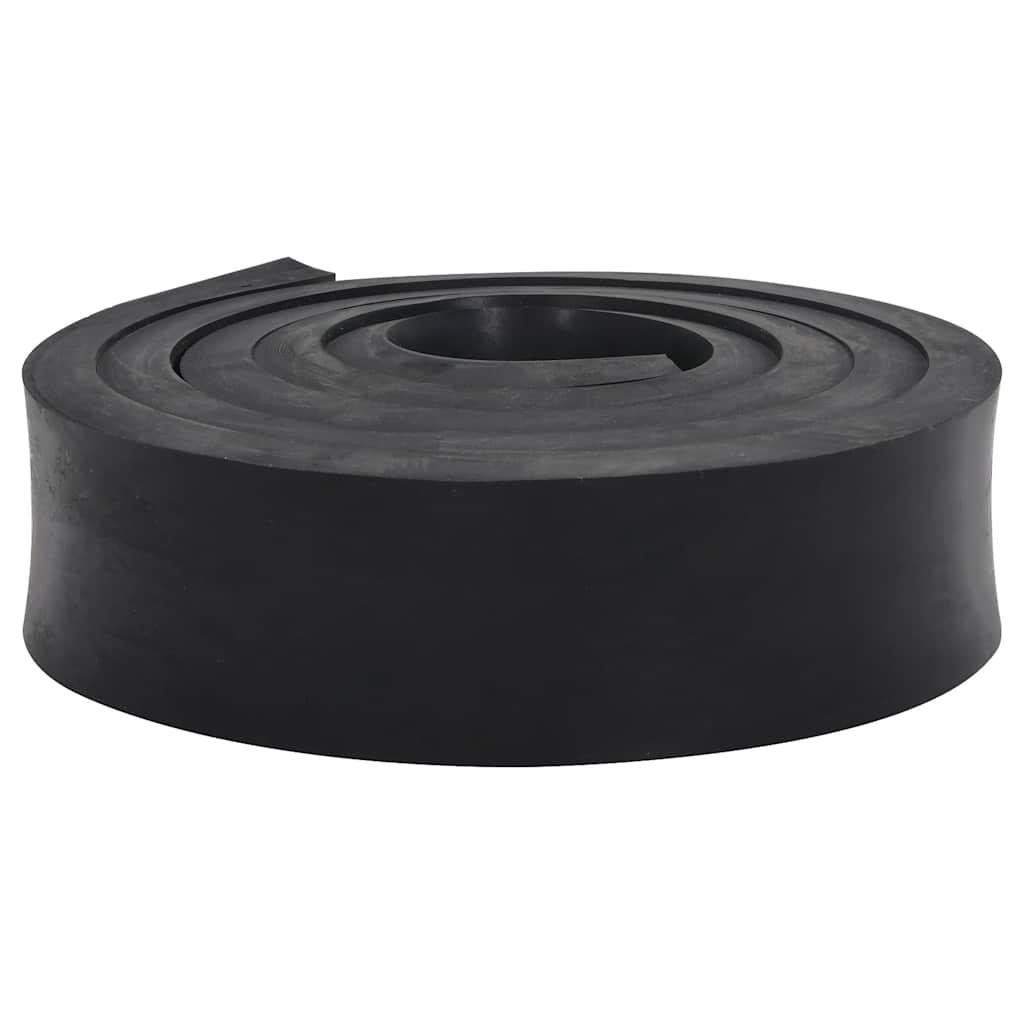 Gummikant for snøplog svart 250x8x2 cm