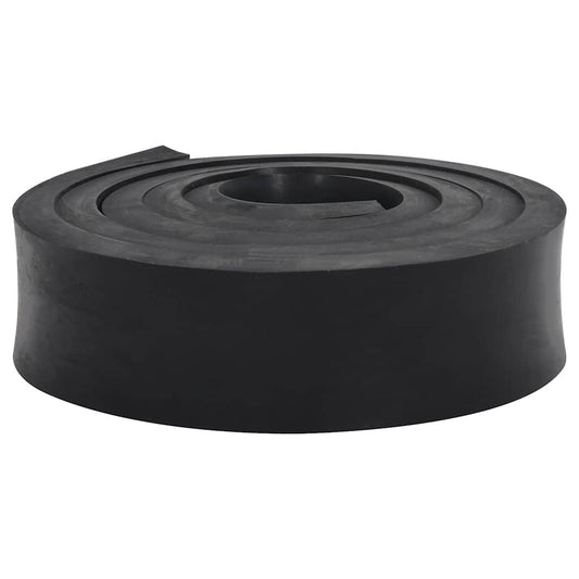 Gummikant for snøplog svart 250x8x2 cm