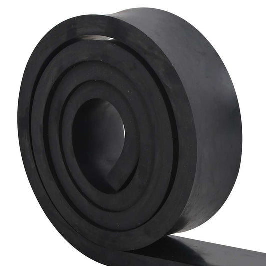 Gummikant for snøplog svart 250x8x2 cm