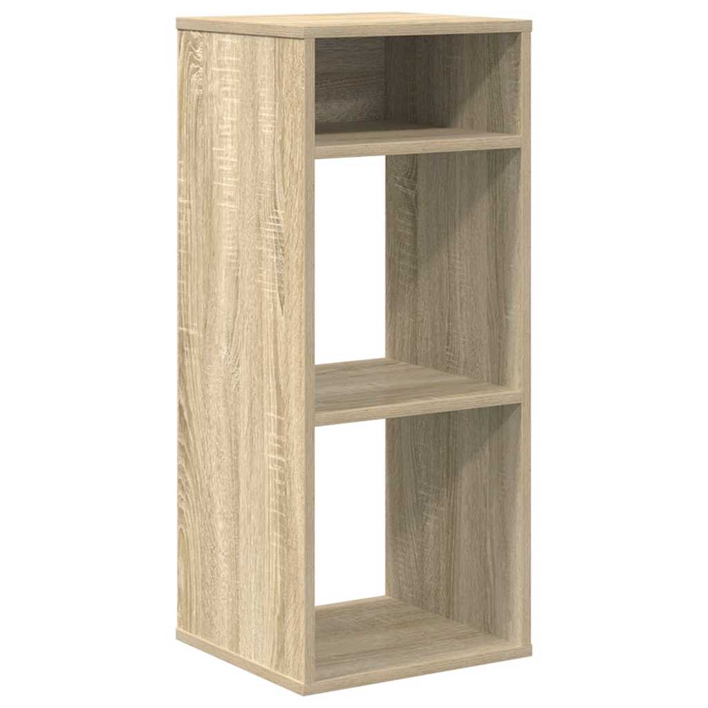 Bokhylle sonoma eik 34x31x80 cm konstruert tre vidaXL