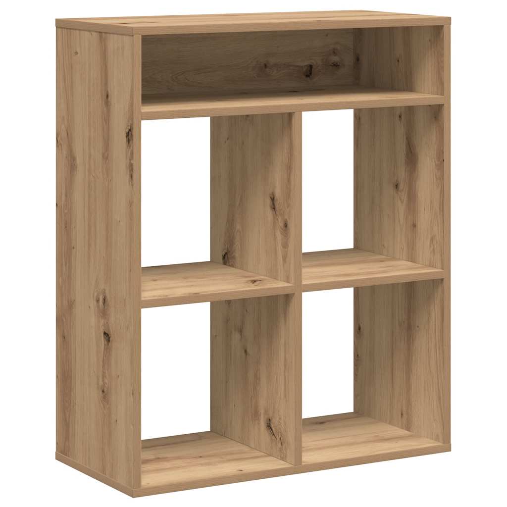 Bokhylle artisan eik 66x31x80 cm konstruert tre