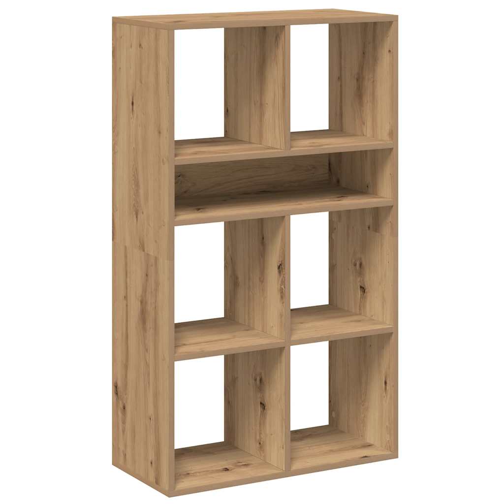 Bokhylle artisan eik 66x31x112 cm konstruert tre