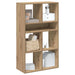 Bokhylle artisan eik 66x31x112 cm konstruert tre