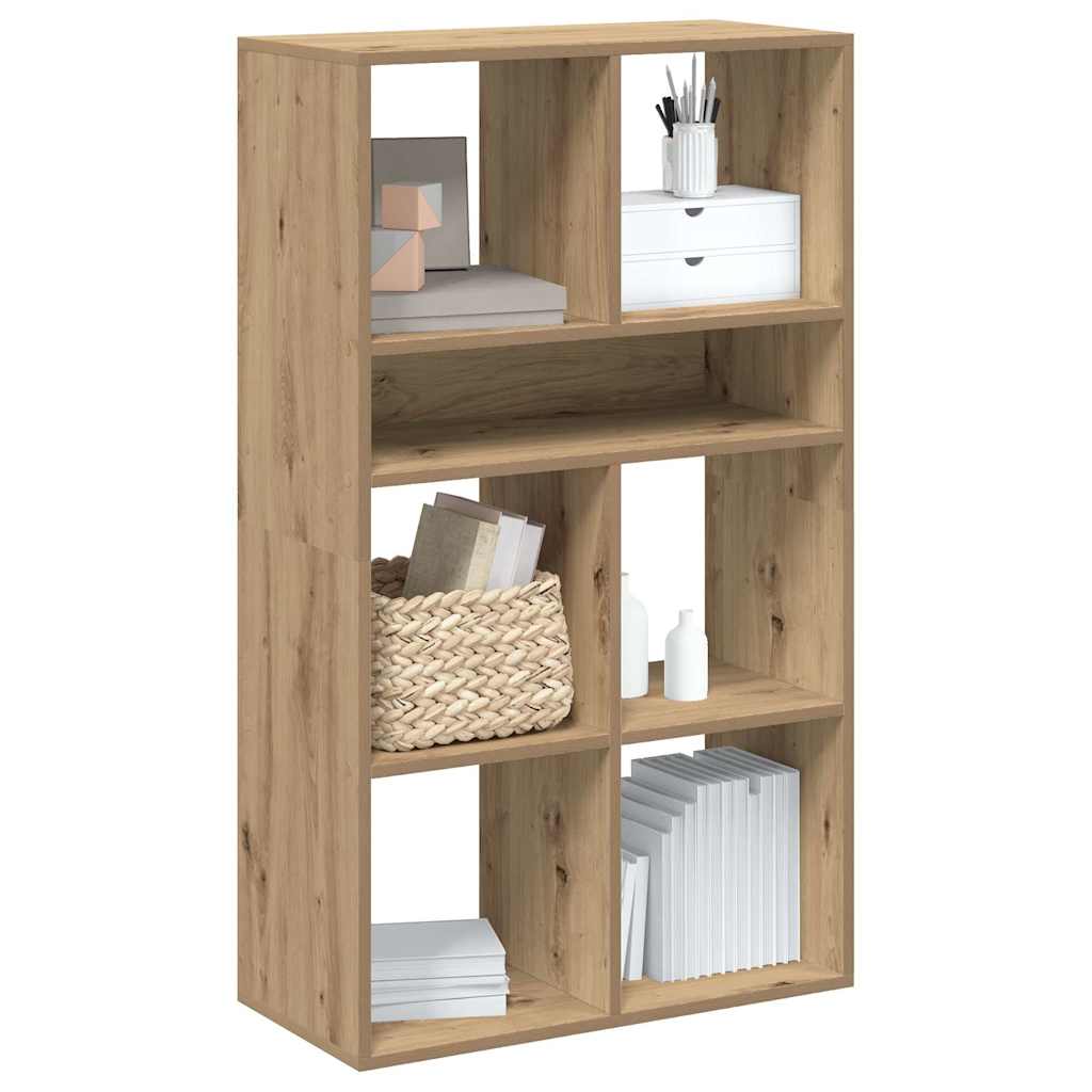 Bokhylle artisan eik 66x31x112 cm konstruert tre