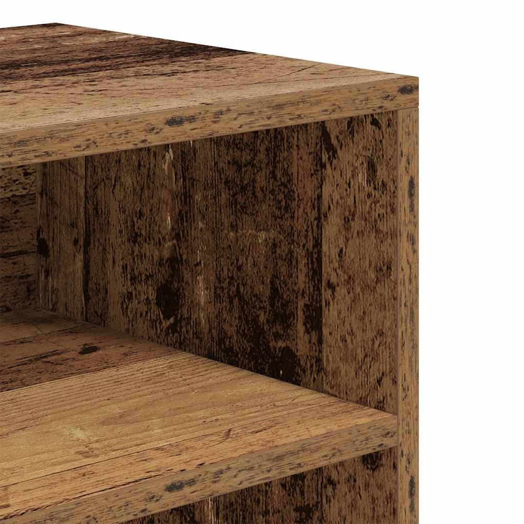 Bokhylle gammelt tre 60x30x71,5 cm konstruert tre