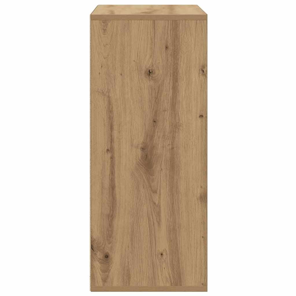 Bokhylle artisan eik 60x30x71,5 cm konstruert tre vidaXL