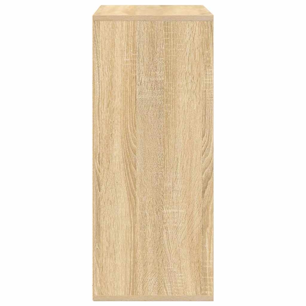 Bokhylle sonoma eik 60x30x71,5 cm konstruert tre vidaXL