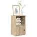 Bokhylle sonoma eik 31x24x52 cm konstruert tre