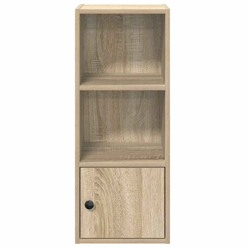 Bokhylle sonoma eik 31x24x77 cm konstruert tre