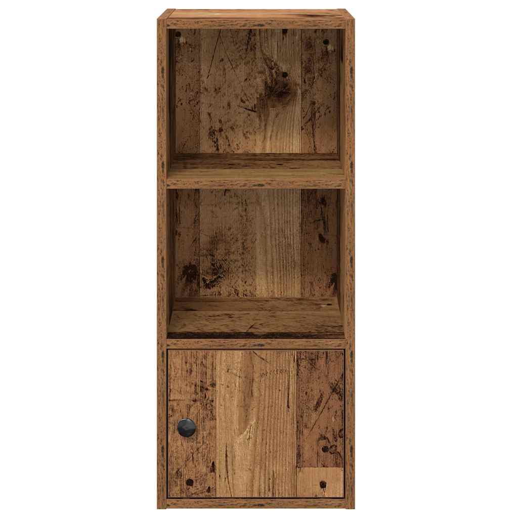 Bokhylle gammelt tre 31x24x77 cm konstruert tre vidaXL