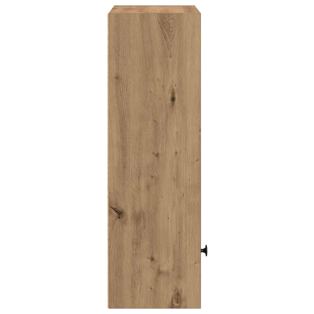 Bokhylle artisan eik 31x24x77 cm konstruert tre vidaXL