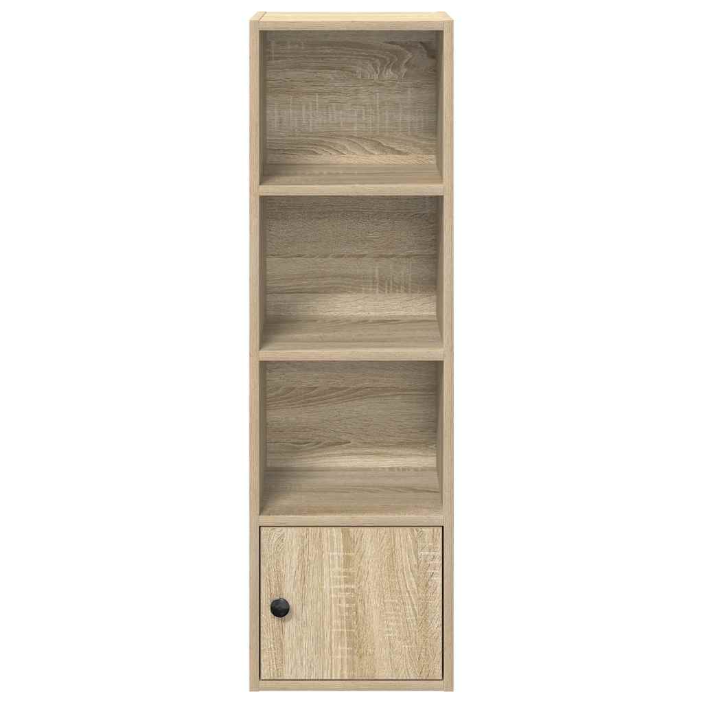 Bokhylle sonoma eik 31x24x102 cm konstruert tre vidaXL