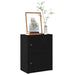 Bokhylle svart eik 40x24x52 cm konstruert tre