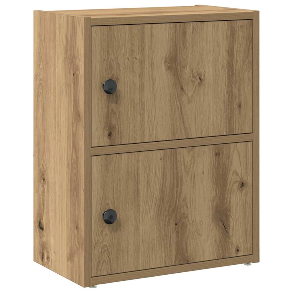 Bokhylle artisan eik 40x24x52 cm konstruert tre