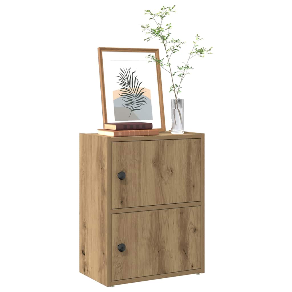 Bokhylle artisan eik 40x24x52 cm konstruert tre
