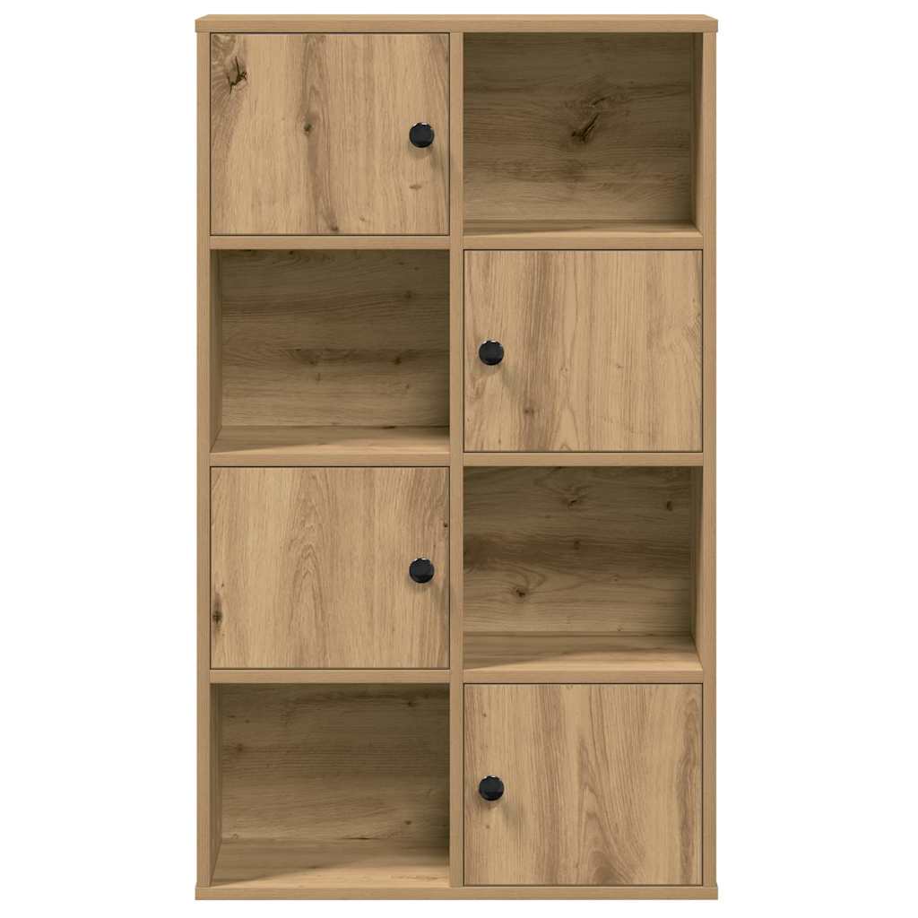 Bokhylle artisan eik 60x24x101,5 cm konstruert tre