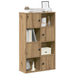 Bokhylle artisan eik 60x24x101,5 cm konstruert tre