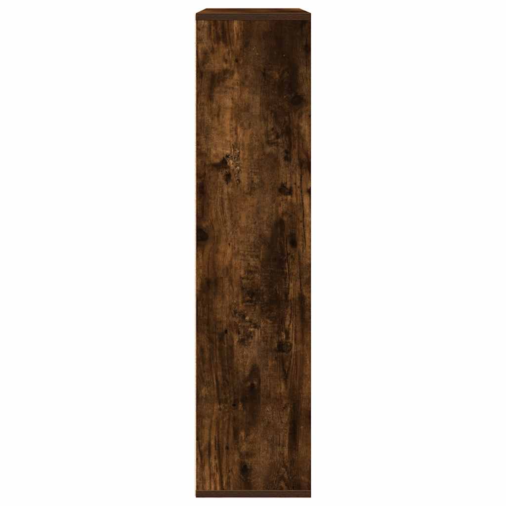 Bokhylle røkt eik 89x24x101,5 cm konstruert tre