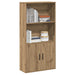 Bokhylle artisan eik 60x24x120 cm konstruert tre